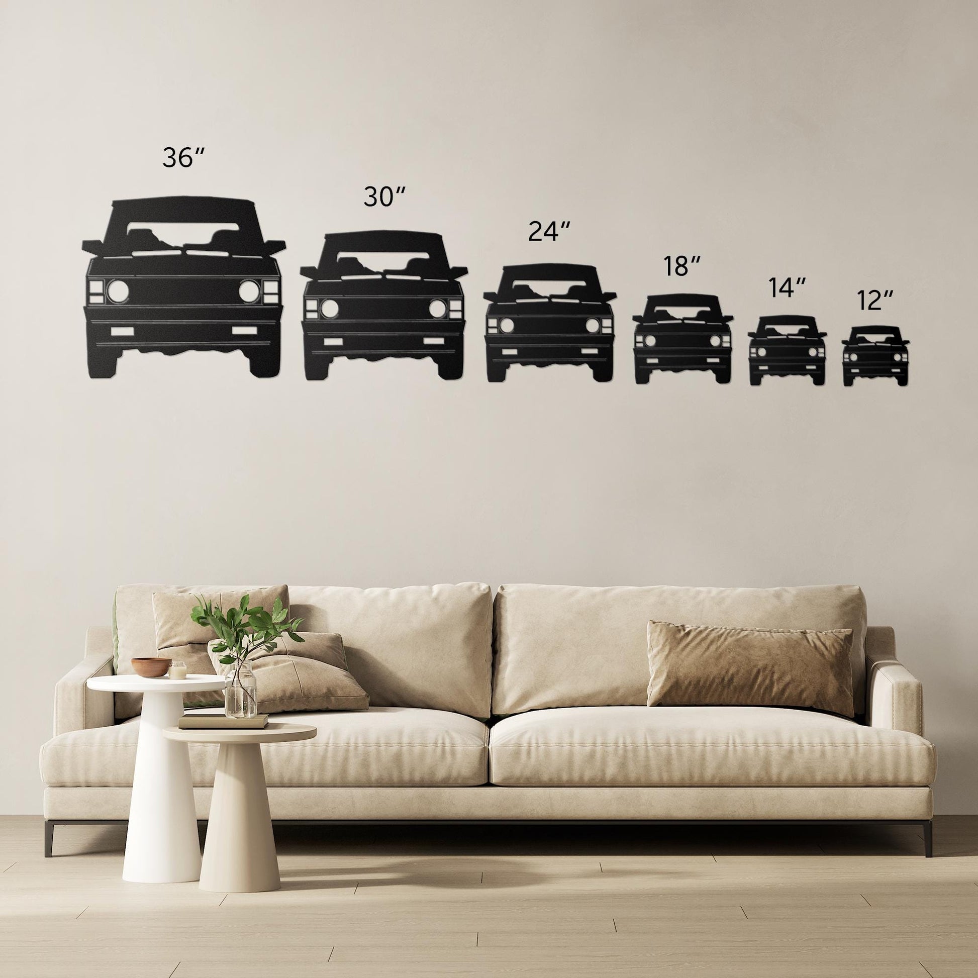 Luxury Range Rover Classic Metal Wall Art | Land Rover Garage Decor | 18 Gauge Steel | Vintage Car Enthusiast Gift | Rustic Home Decoration