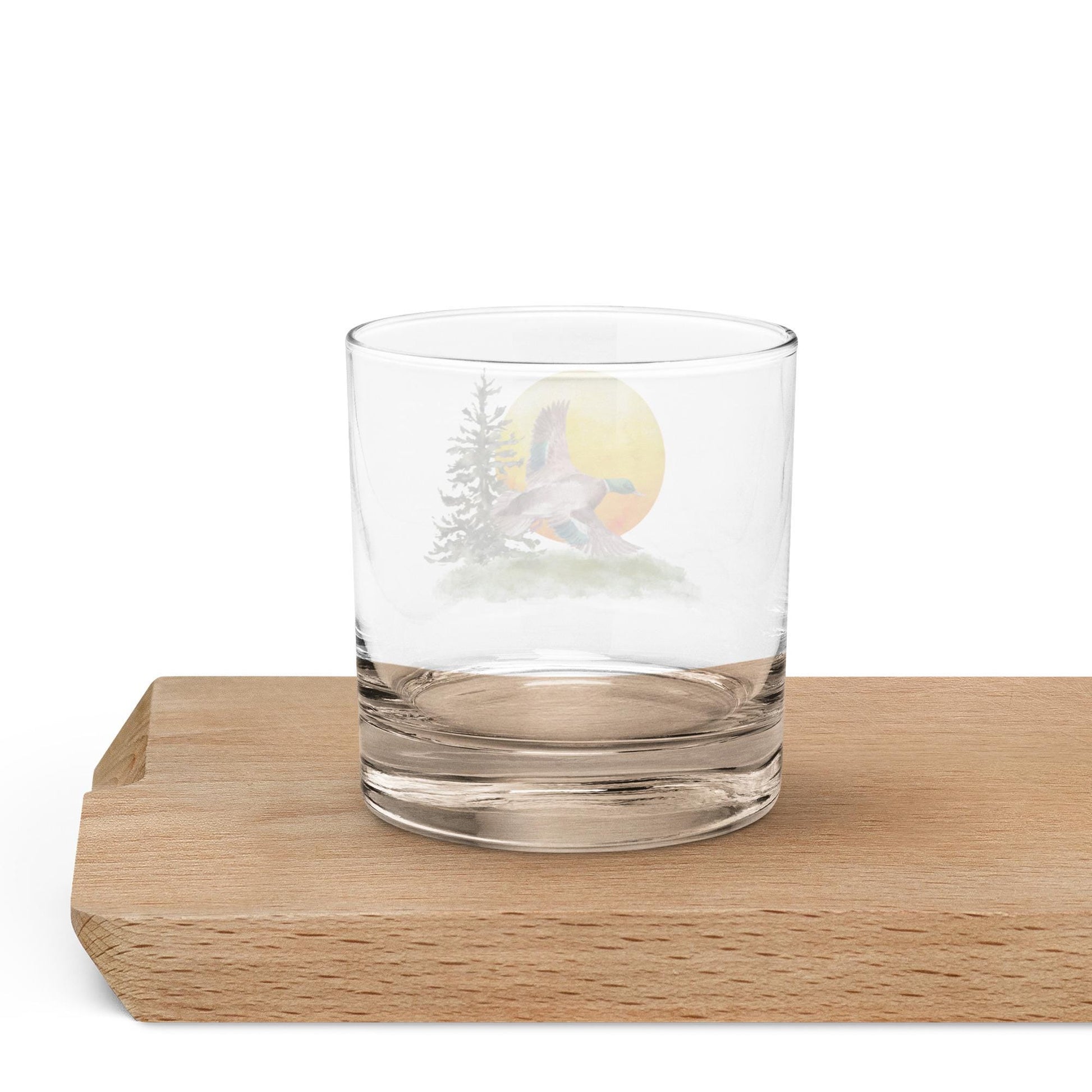 Mallard Duck | Rocks Glass | Cottagecore Glassware | Gift for Nature Lovers