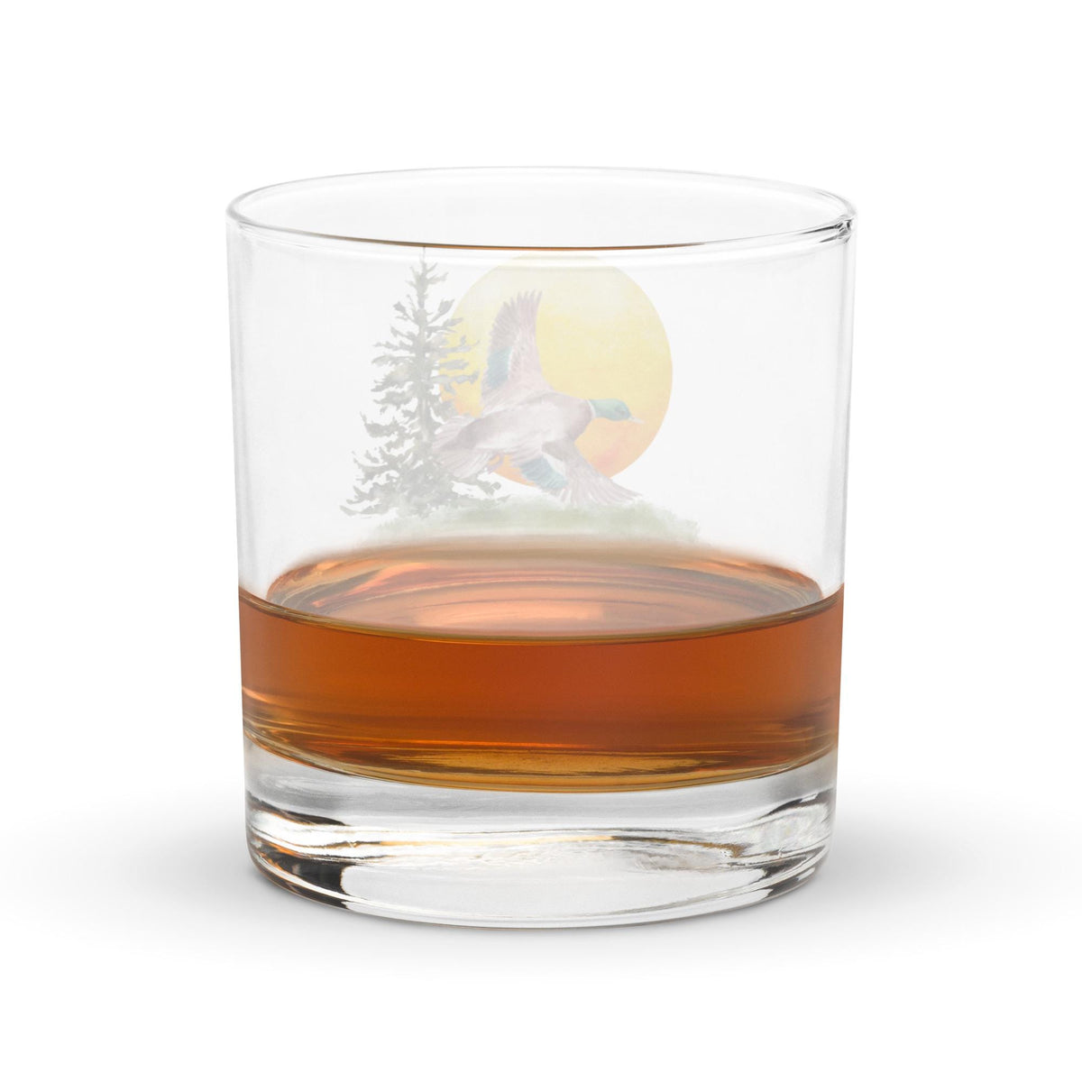 Mallard Duck | Rocks Glass | Cottagecore Glassware | Gift for Nature Lovers