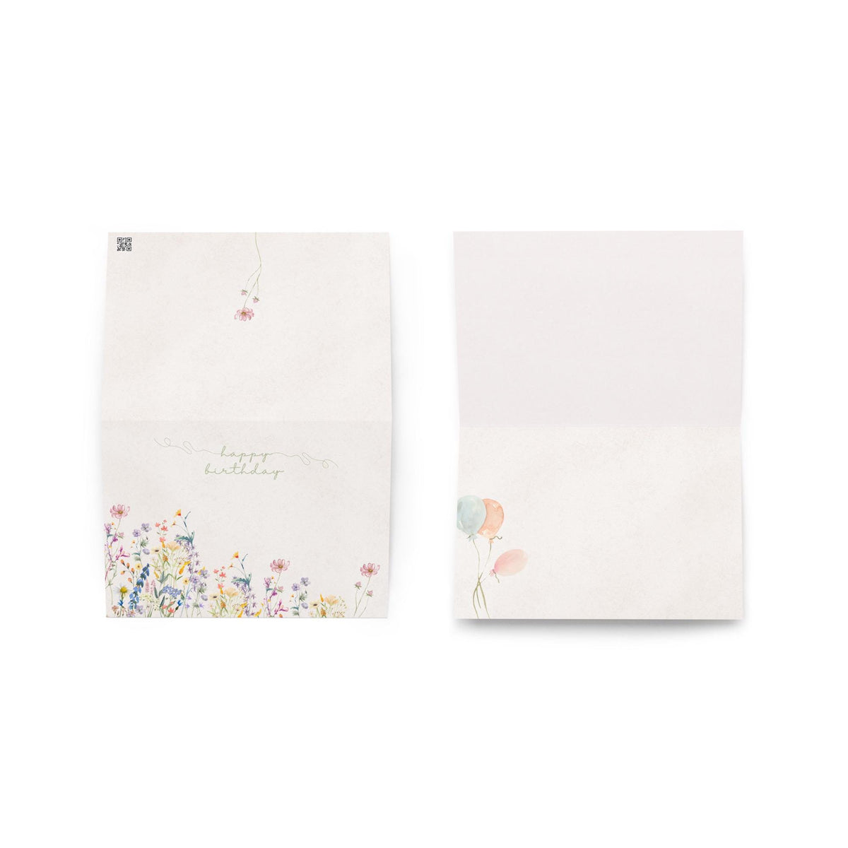 Watercolor Wildflowers Birthday Card | Nature Lovers Birthday | Cottagecore Card | Botanical Floral Print | Digital Download