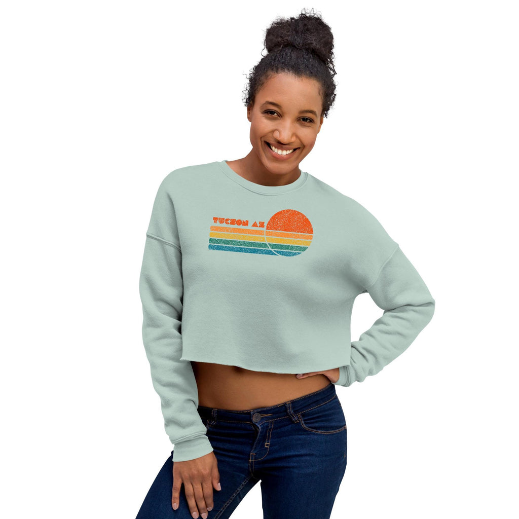 Tucson AZ Crop Sweatshirt | Local Love Design | Sunshine Sweatshirt