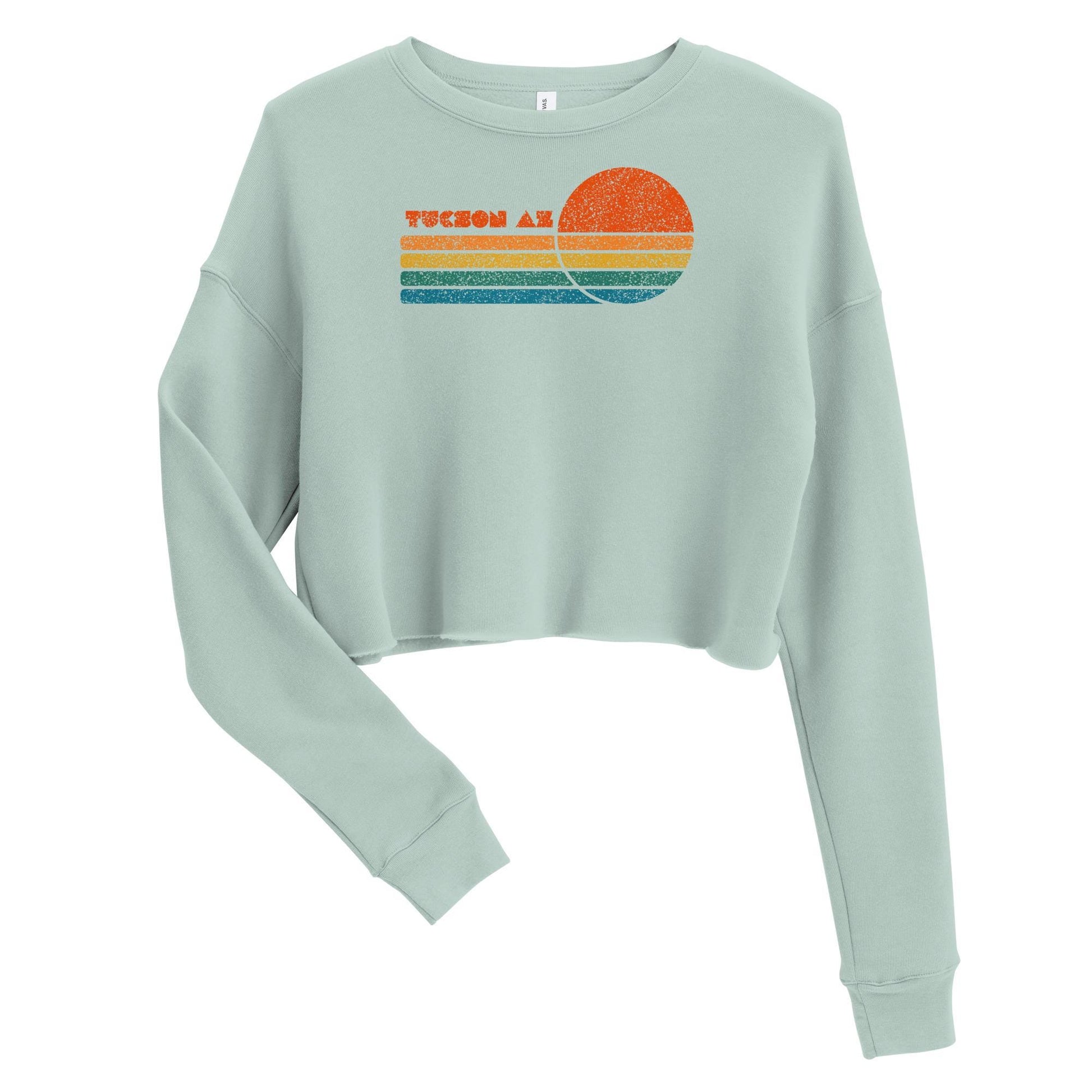 Tucson AZ Crop Sweatshirt | Local Love Design | Sunshine Sweatshirt
