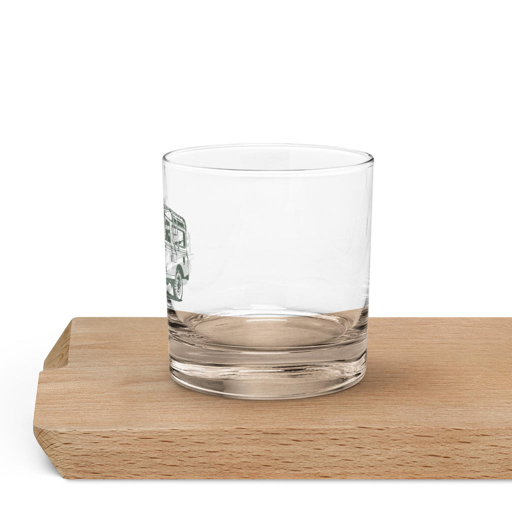Series Rover Rocks Glass | Vintage Car Barware | Rover Lovers Drinkware | Unique Whisky Glass