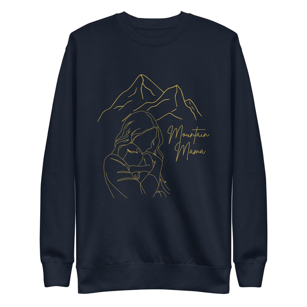 Mountain Mama Sweatshirt | Cozy Motherhood Shirt for Nature Lovers & Moms | Perfect Gift for Mothers