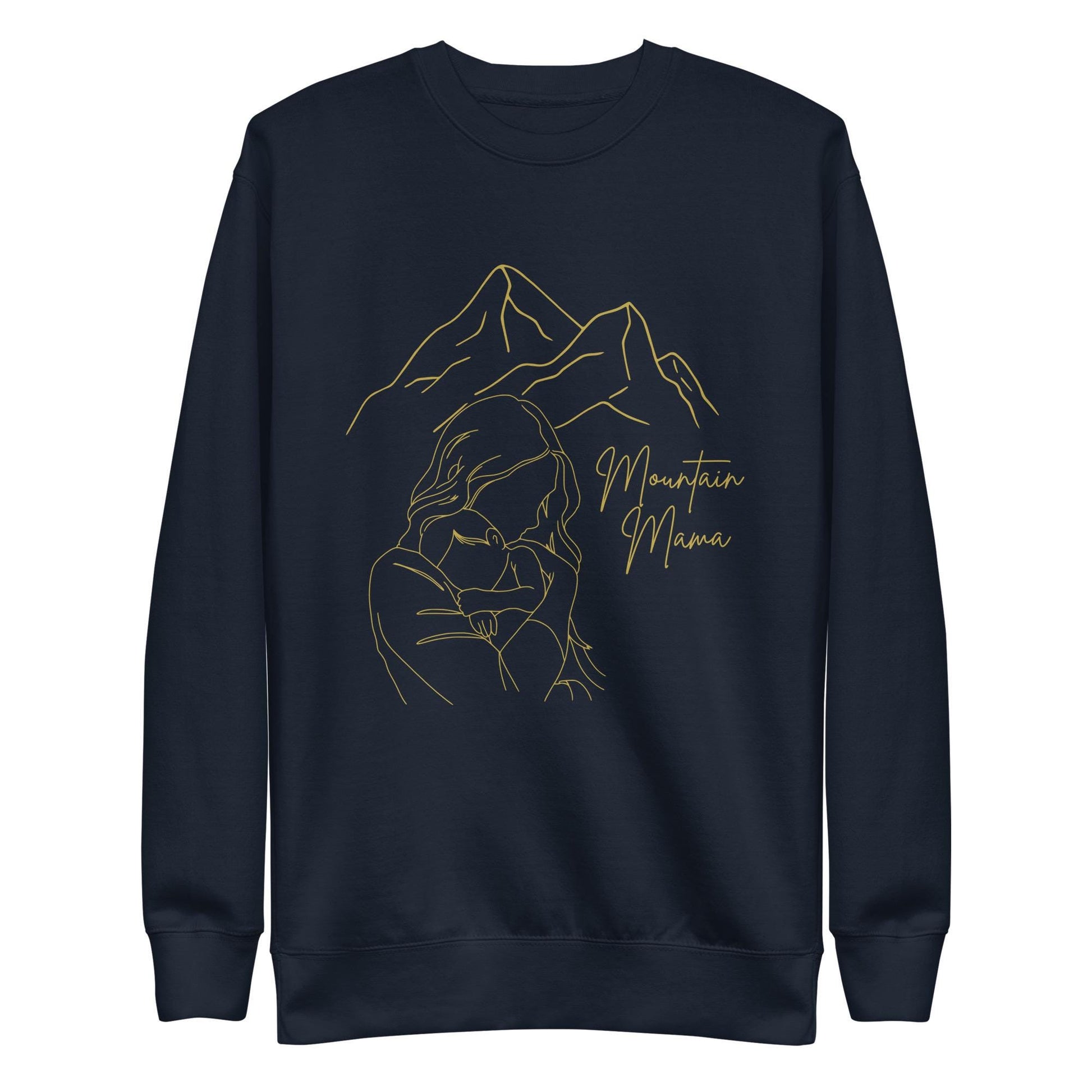 Mountain Mama Sweatshirt | Cozy Motherhood Shirt for Nature Lovers & Moms | Perfect Gift for Mothers