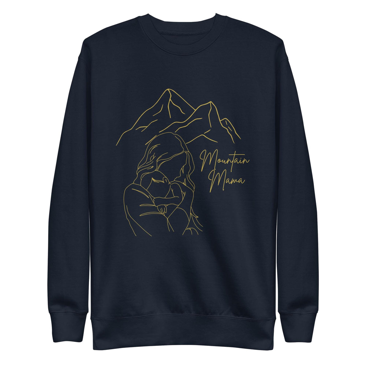 Mountain Mama Sweatshirt | Cozy Motherhood Shirt for Nature Lovers & Moms | Perfect Gift for Mothers