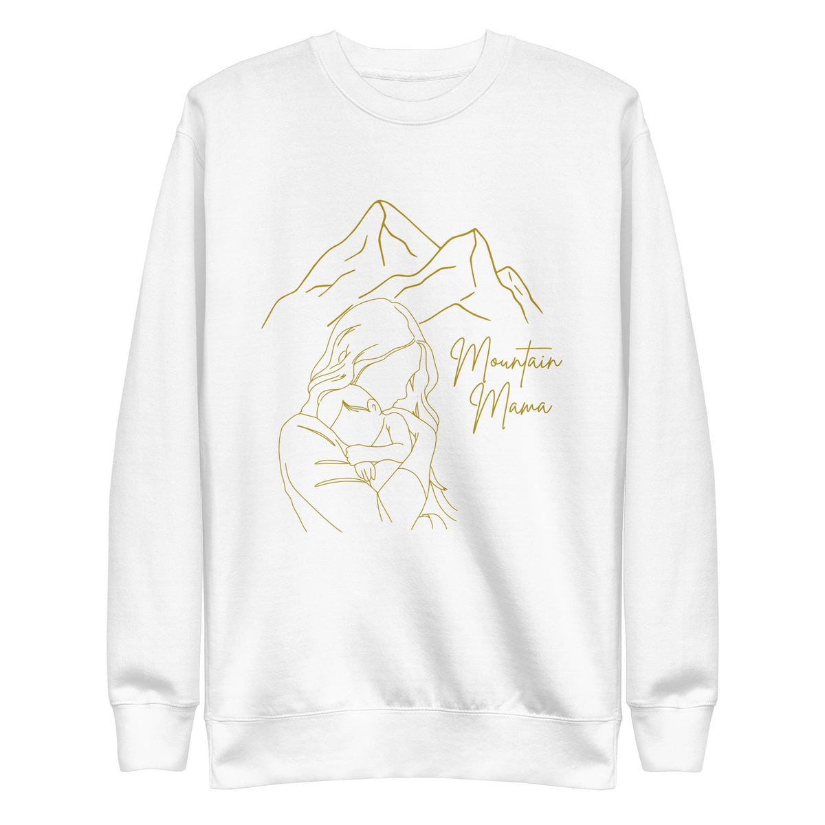 Mountain Mama Sweatshirt | Cozy Motherhood Shirt for Nature Lovers & Moms | Perfect Gift for Mothers