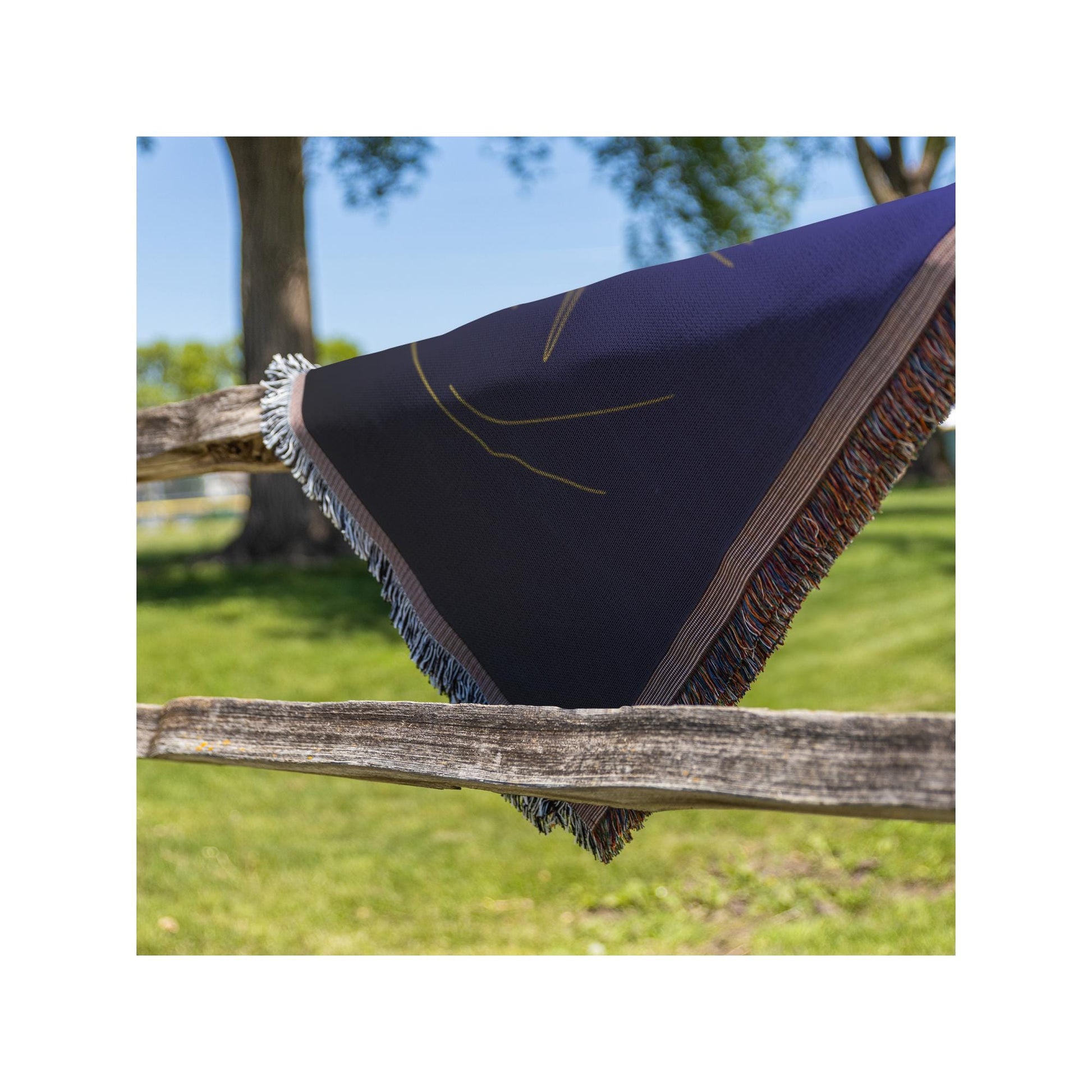 Mountain Mama Woven Blanket | Cozy Moon Blanket for Mama and Baby | Unique Motherhood Gift & Home Decor