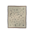 Tattoo Flash Blanket | Alternative Woven Throw | Edgy Home Decor | Tattoo Culture Design