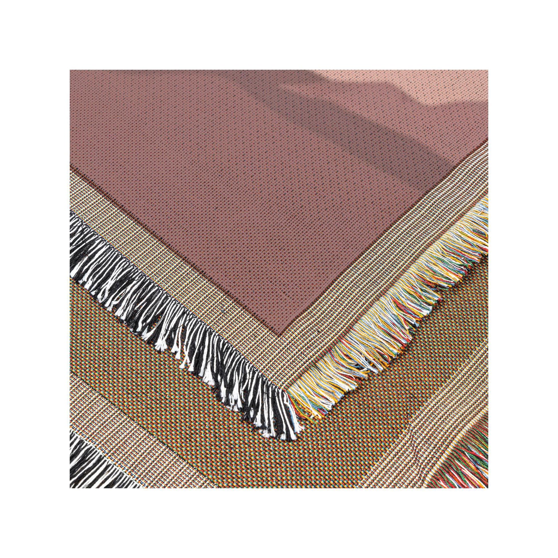Range Rover Classic Blanket | Woven Throw Blanket for Land Rover Lovers | Cozy Home Decor & Gift Idea