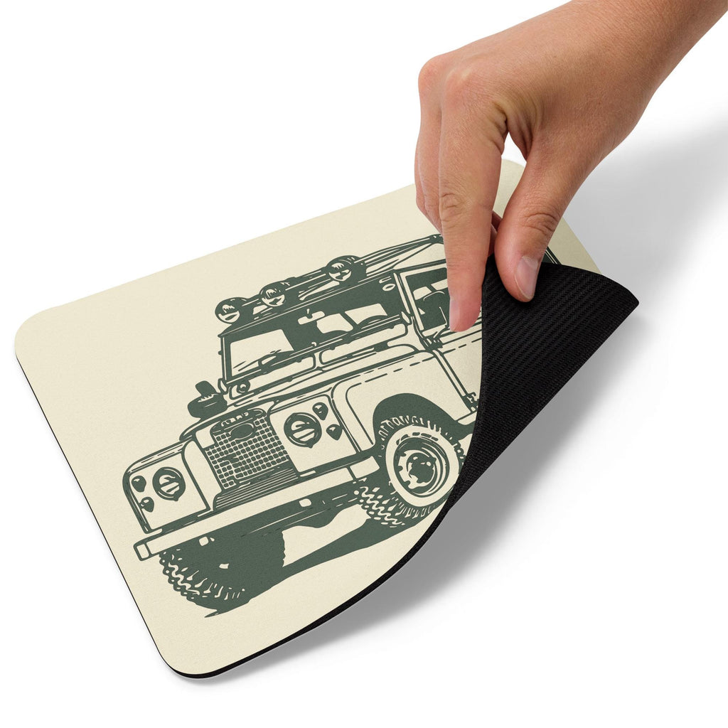 Series Rover Mouse Pad | Vintage Car Tech Accessory | Stylish Rover Decor for Home & Office