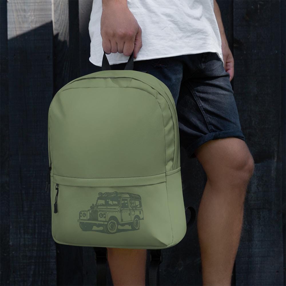 Series Rover Backpack | Land Rover Gear | Vintage Car Accessories | Unique Gift Idea