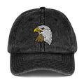 Bald Eagle Vintage Cotton Twill Cap | Americana Inspired Hat | Embroidered Hat | Perfect Gift for Eagle Lovers