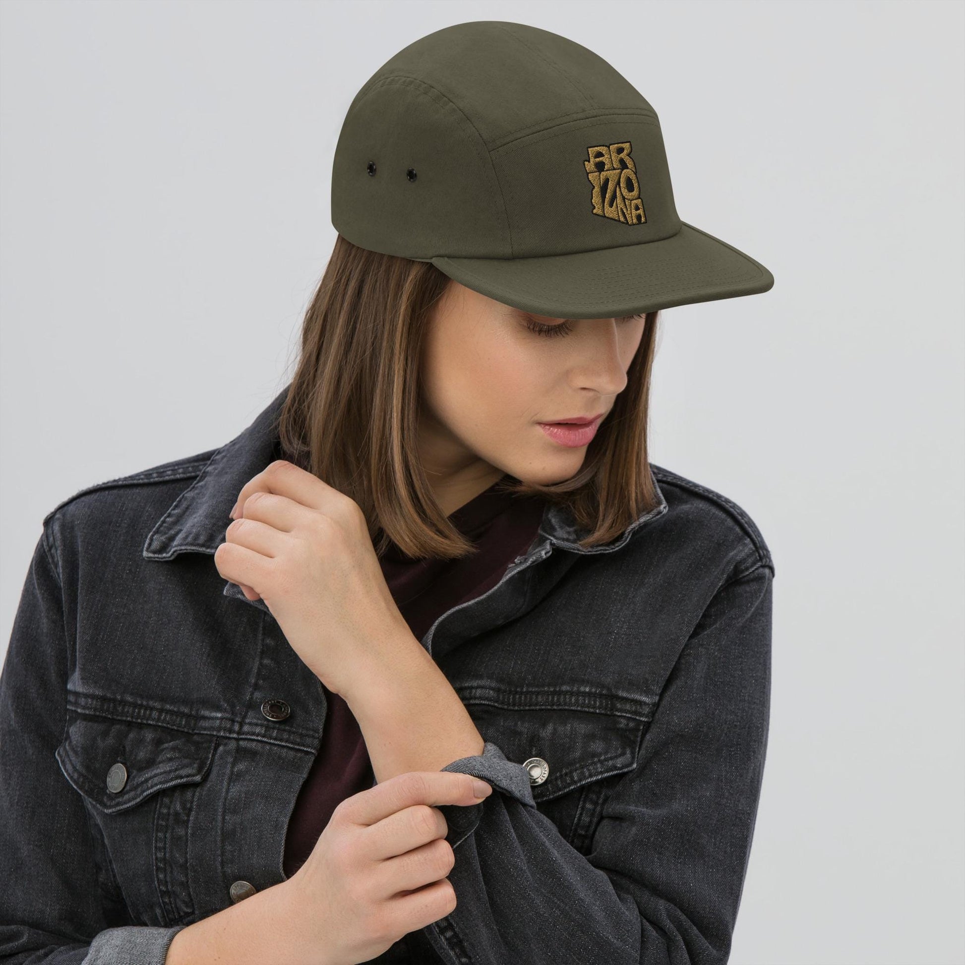 Arizona Love Embroidered Hat | Five Panel Camp Hat | Arizona Local Love | Gift For Desert Lovers