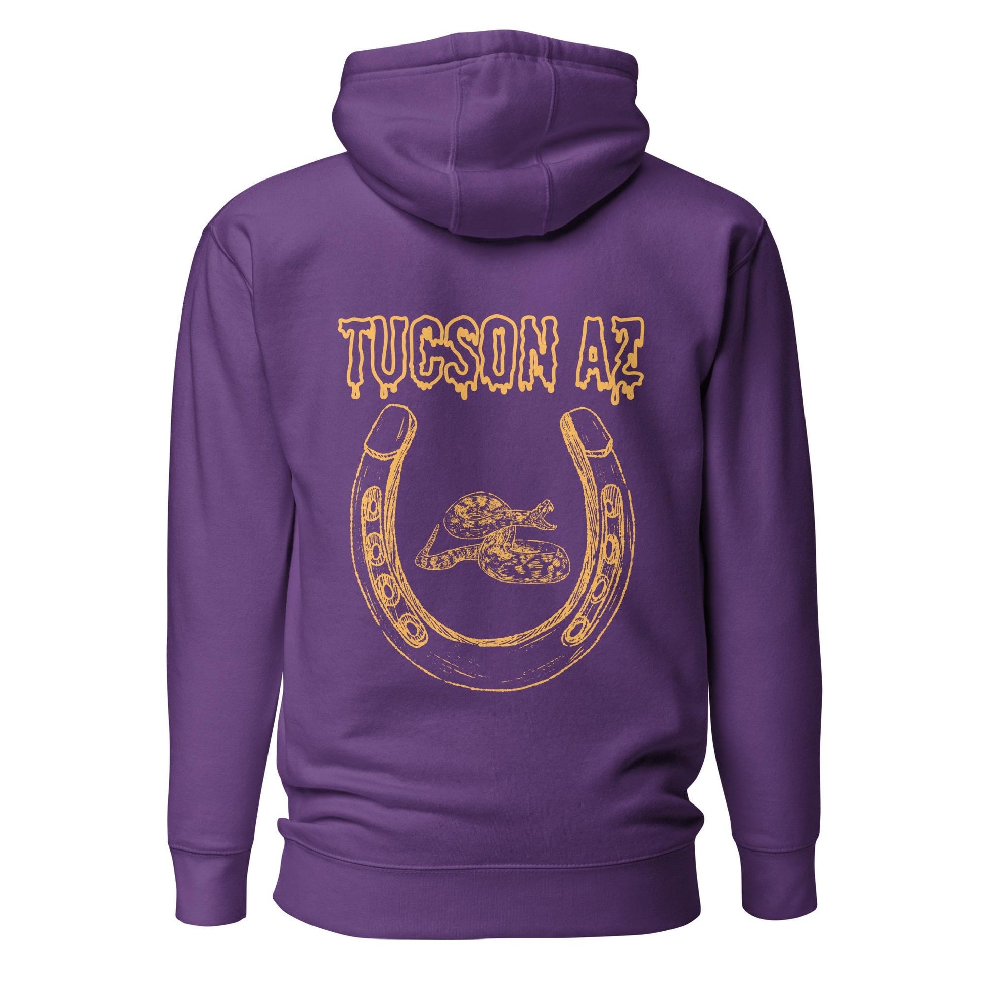 Tucson Hoodie | Horseshoe & Rattlesnake Design | Unisex Pullover | Western Style | Southwest Aesthetic, Local Love Gear