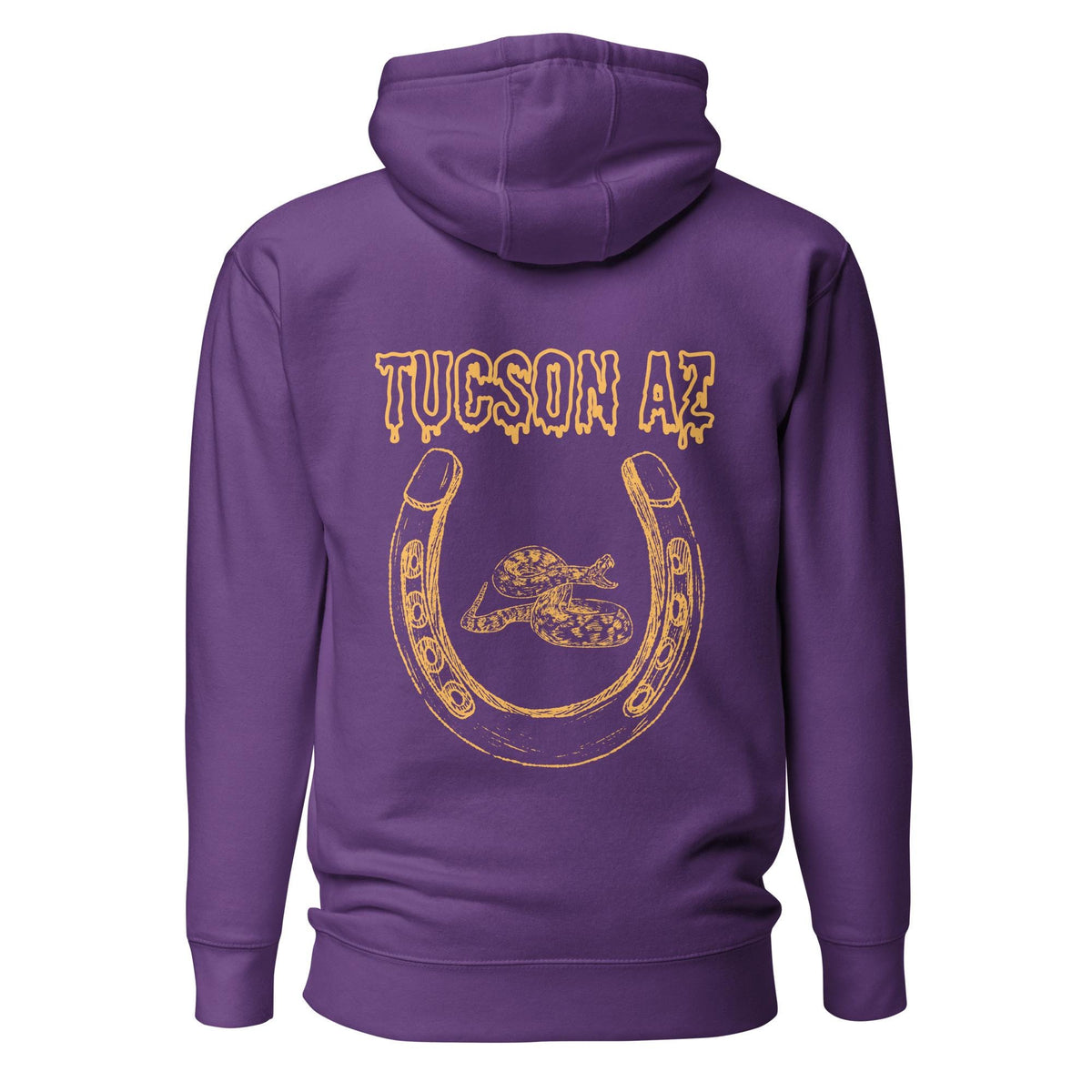 Tucson Hoodie | Horseshoe & Rattlesnake Design | Unisex Pullover | Western Style | Southwest Aesthetic, Local Love Gear
