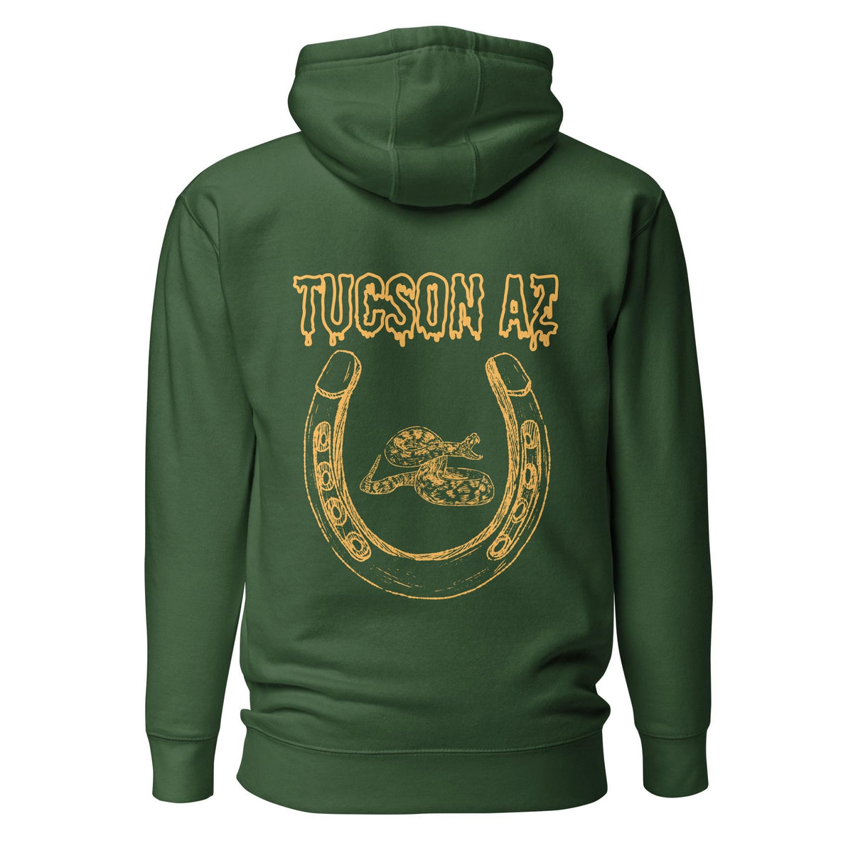 Tucson Hoodie | Horseshoe & Rattlesnake Design | Unisex Pullover | Western Style | Southwest Aesthetic, Local Love Gear