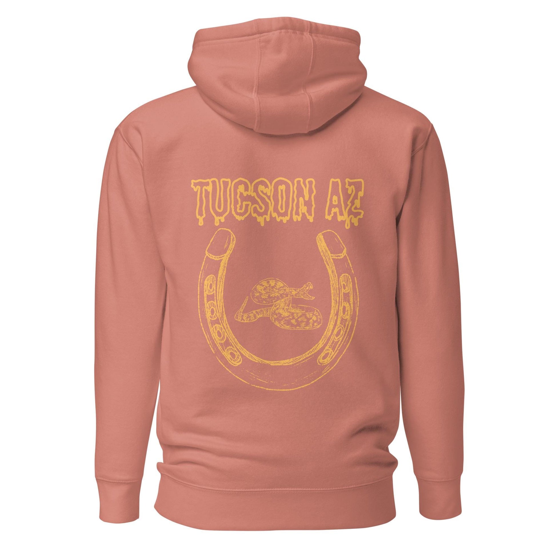 Tucson Hoodie | Horseshoe & Rattlesnake Design | Unisex Pullover | Western Style | Southwest Aesthetic, Local Love Gear