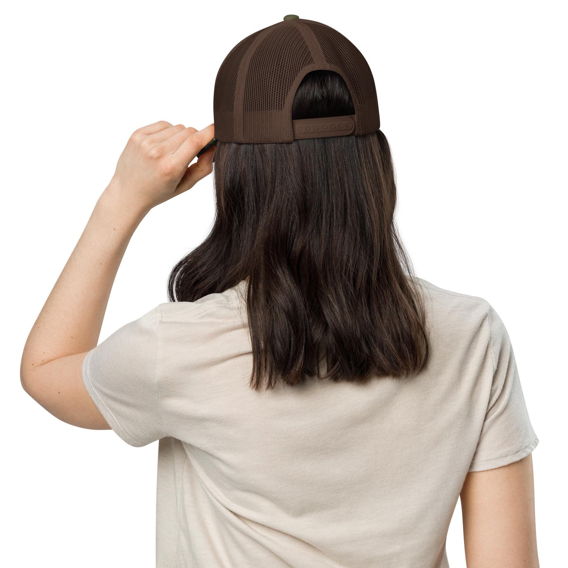 Tucson Drip Camouflage Trucker Hat | AZ Embroidered Cap | Local Tucson Love | Gift For Desert Lovers