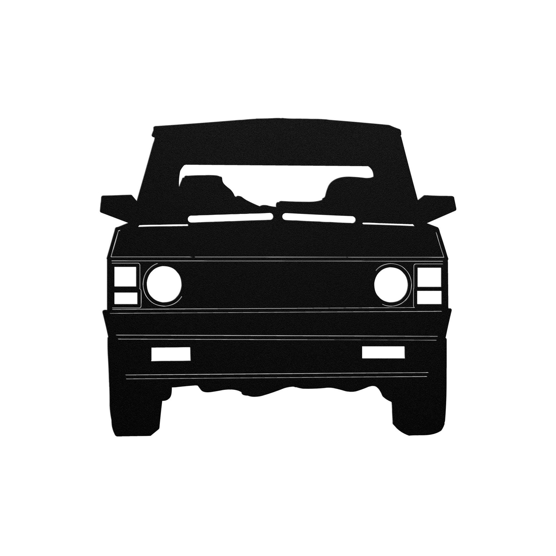 Luxury Range Rover Classic Metal Wall Art | Land Rover Garage Decor | 18 Gauge Steel | Vintage Car Enthusiast Gift | Rustic Home Decoration