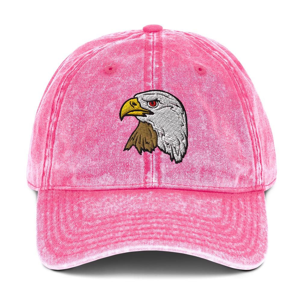 Bald Eagle Vintage Cotton Twill Cap | Americana Inspired Hat | Embroidered Hat | Perfect Gift for Eagle Lovers