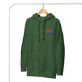 Embroidered Land Rover Defender Hoodie | Custom Car Sweatshirt, Off-Road Adventure Apparel | Defender Lovers Gear | Land Rover Lovers Gift