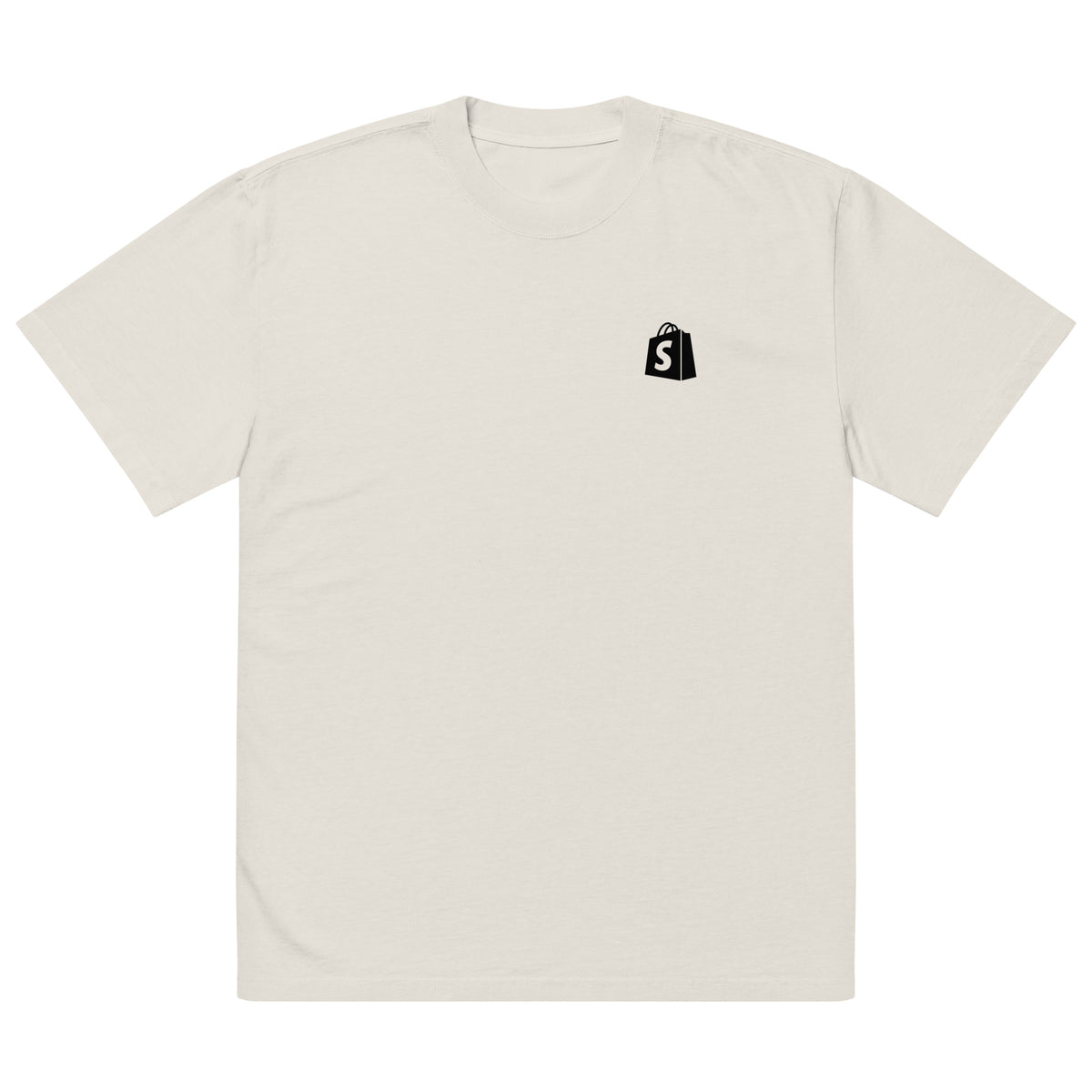 SimGym Feature Manifest T-Shirt in Faded Bone - front view