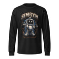 SimGym Beast Mode Long Sleeve in Black - front view