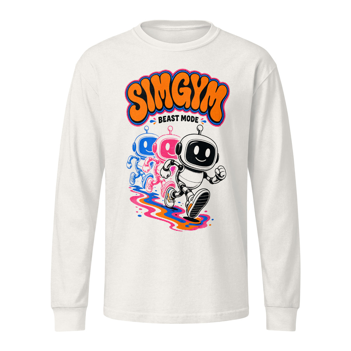 SimGym Echo Run Long Sleeve - front view