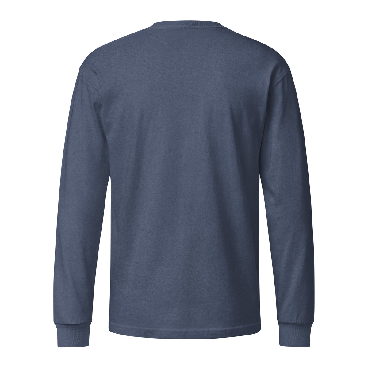 SimGym Load Frame Long Sleeve in Washed Navy - back view