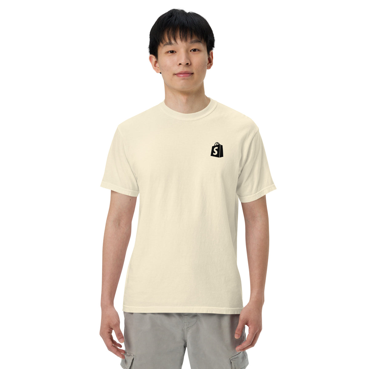 SimGym Editions Tour '26 T-Shirt in Ivory - front view