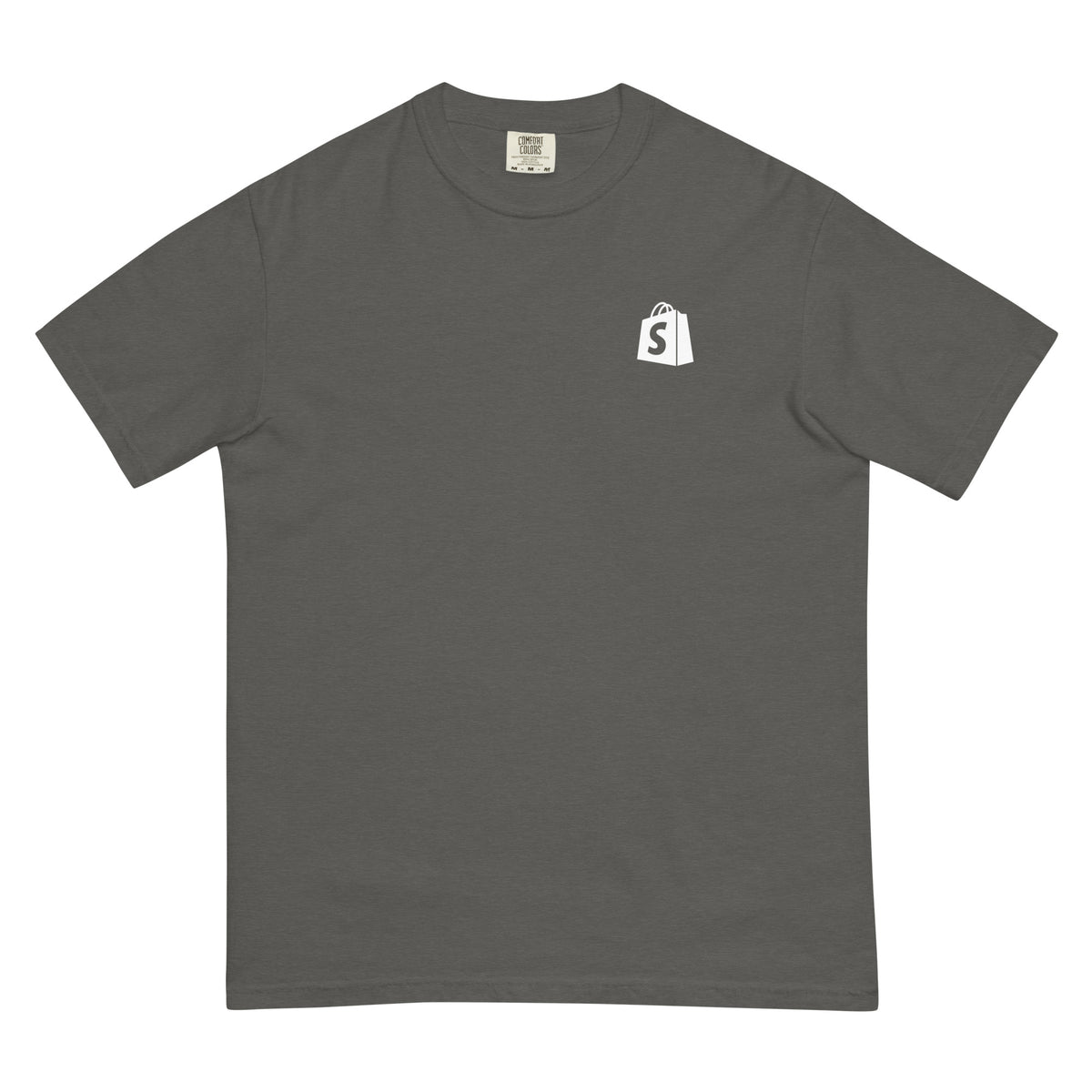 SimGym Robot Bootleg T-Shirt in Pepper - front view