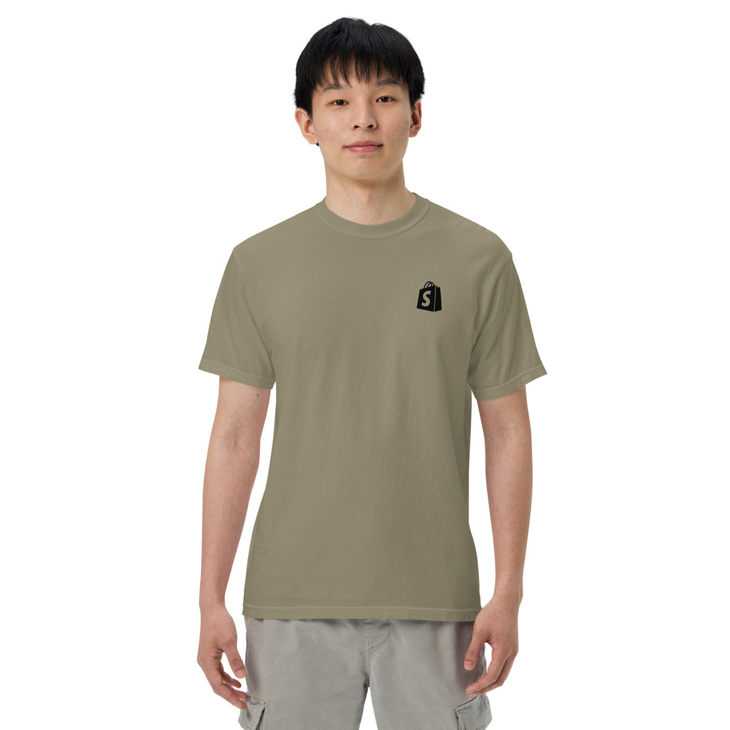 SimGym Editions Tour '26 T-Shirt in Sandstone - front view