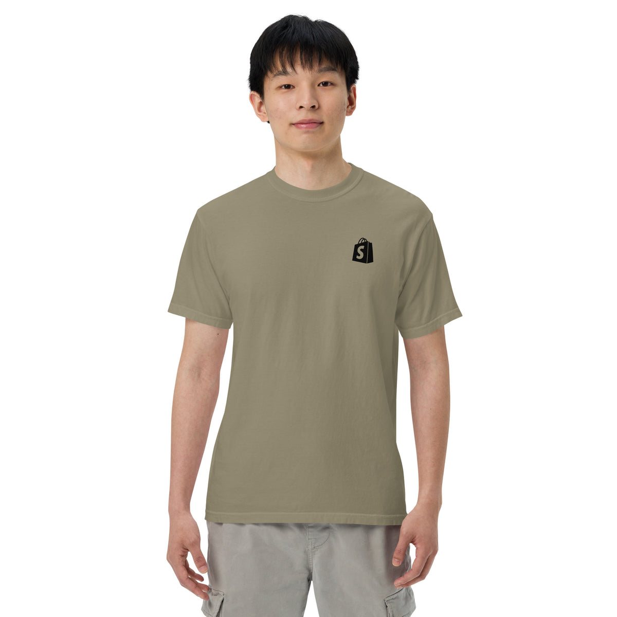 SimGym Editions Tour '26 T-Shirt in Sandstone - front view