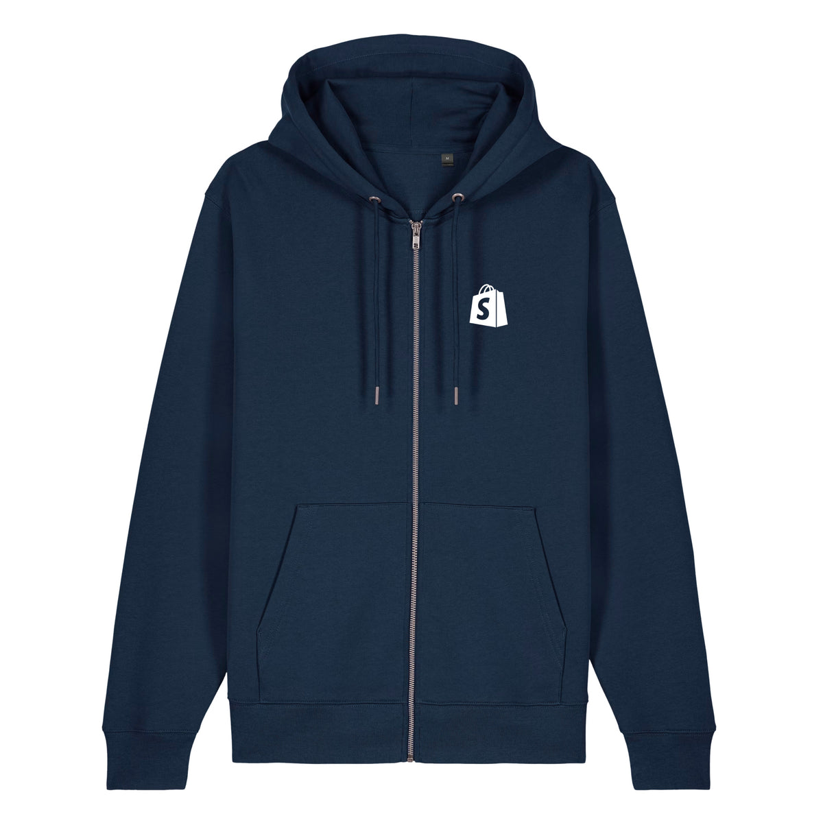 SimGym Load Frame Zip Hoodie in French Navy - front view