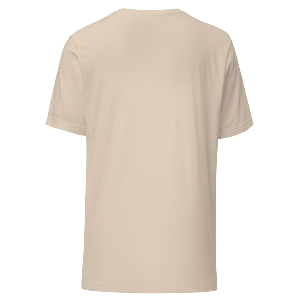 SimGym Echo Run T-Shirt in Soft Cream - back view