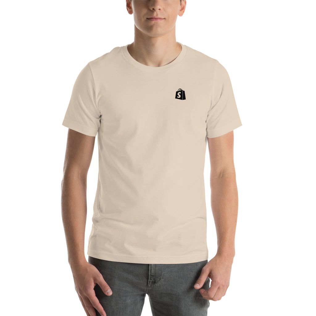 SimGym System Assembly T-Shirt in Soft Cream - front view